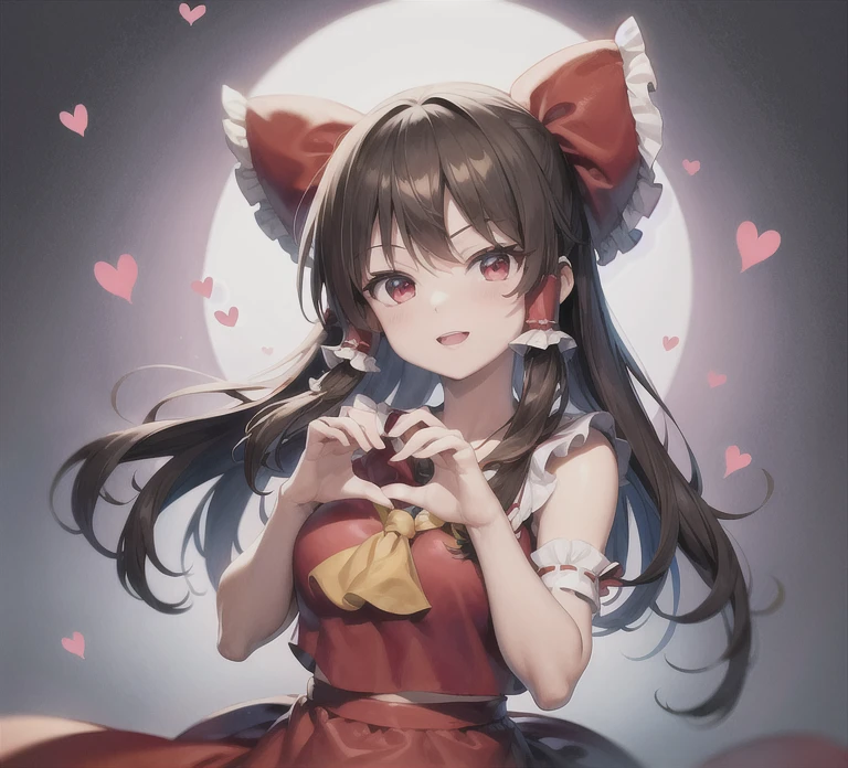 (Heart Hands, with own hands:1)　Reimu Hakurei