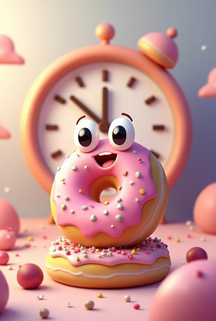 donut time clock