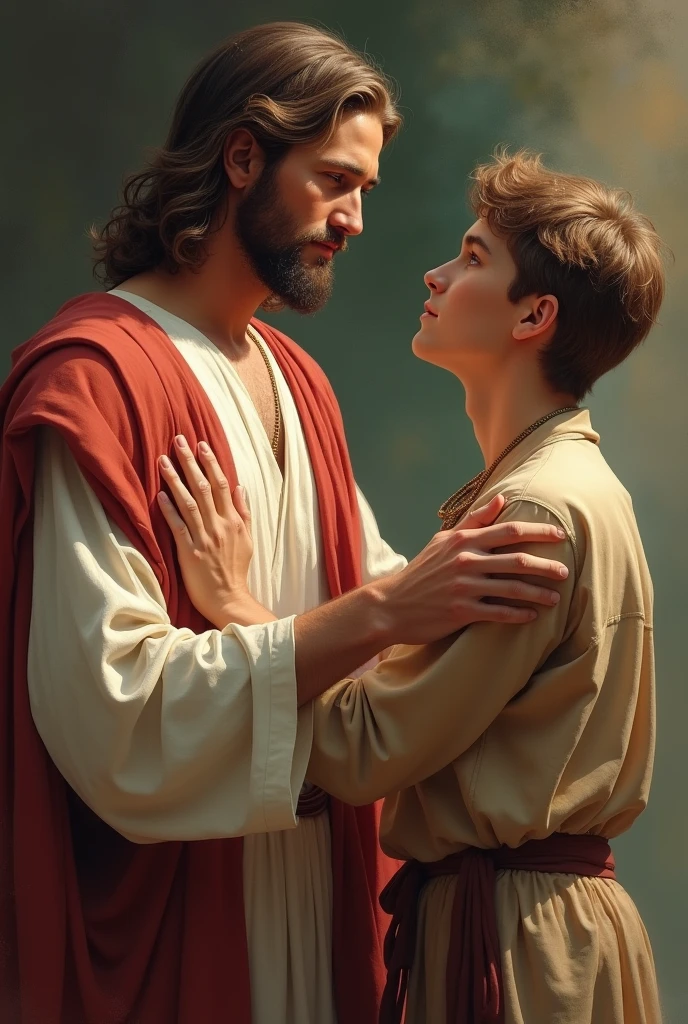 Jesus with 21 year old youth