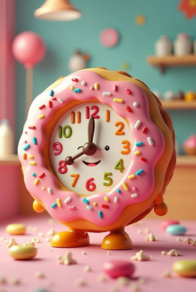 donut time clock
