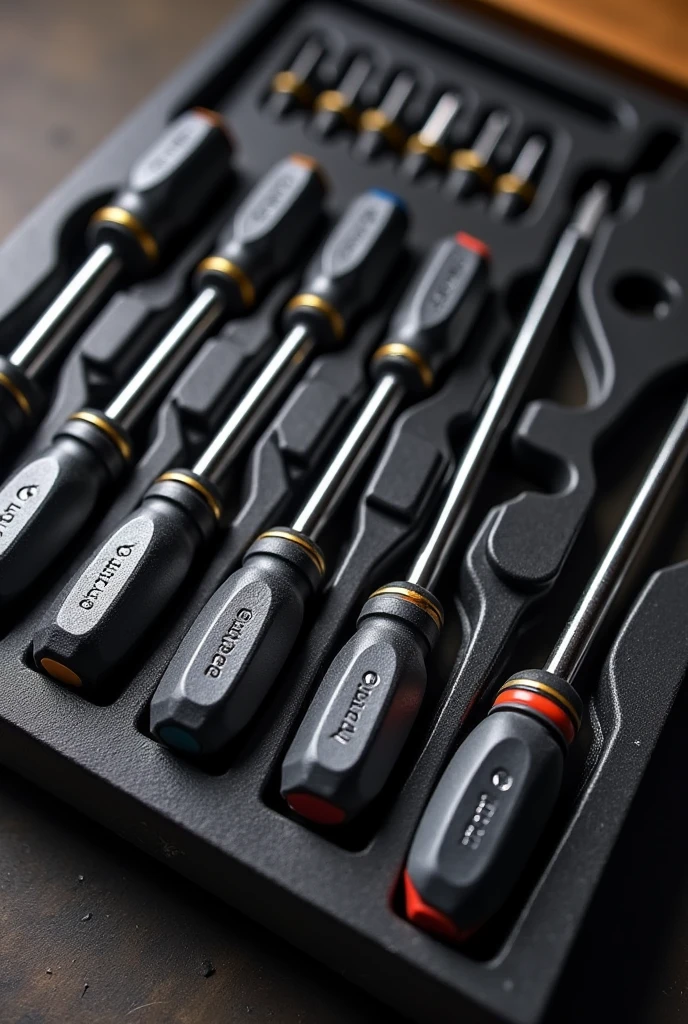 generates a box of ergonomic screwdrivers from a company called CarvenTools