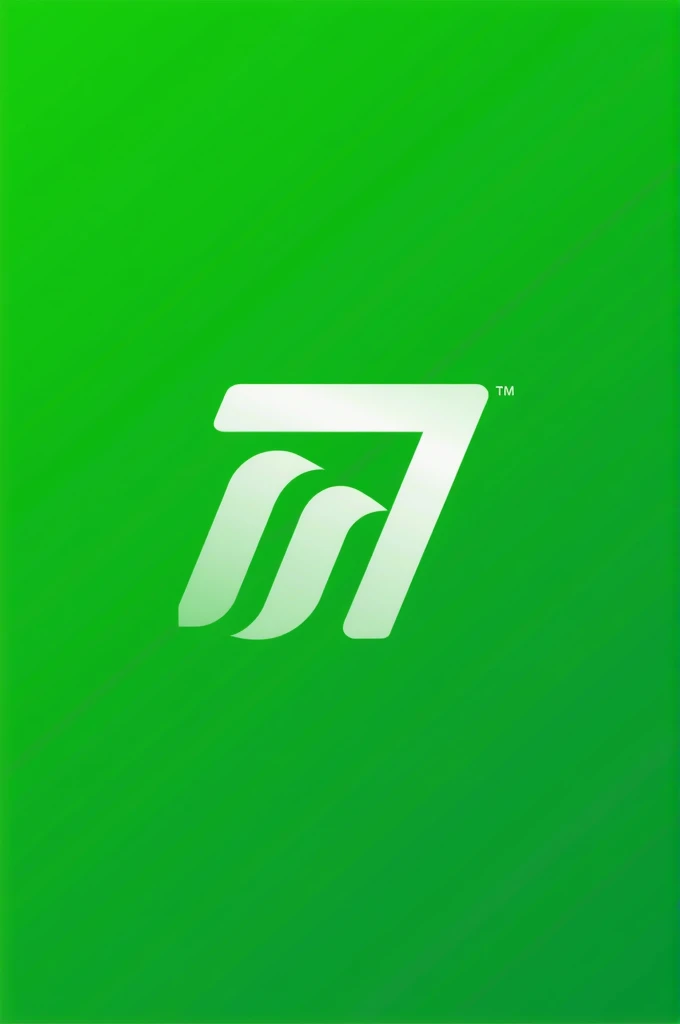 Generate a logo for a construction company specializing in water, where its main color is green