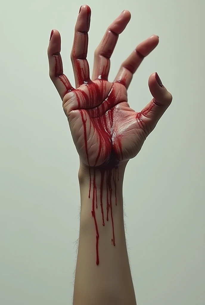 broken hand crooked fingers bloodless