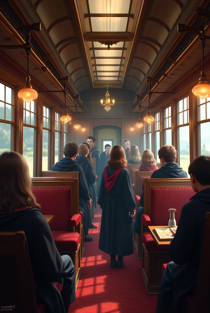 hogwarts express inside