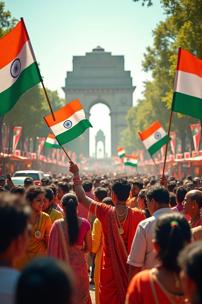India on 15th august celebration 