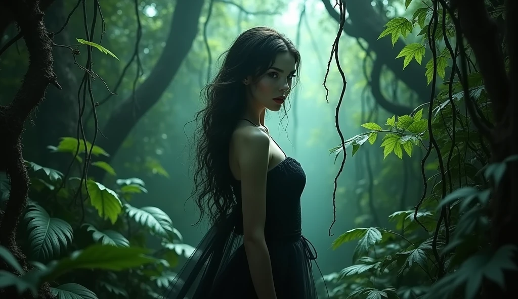 Jungle vampire lady 