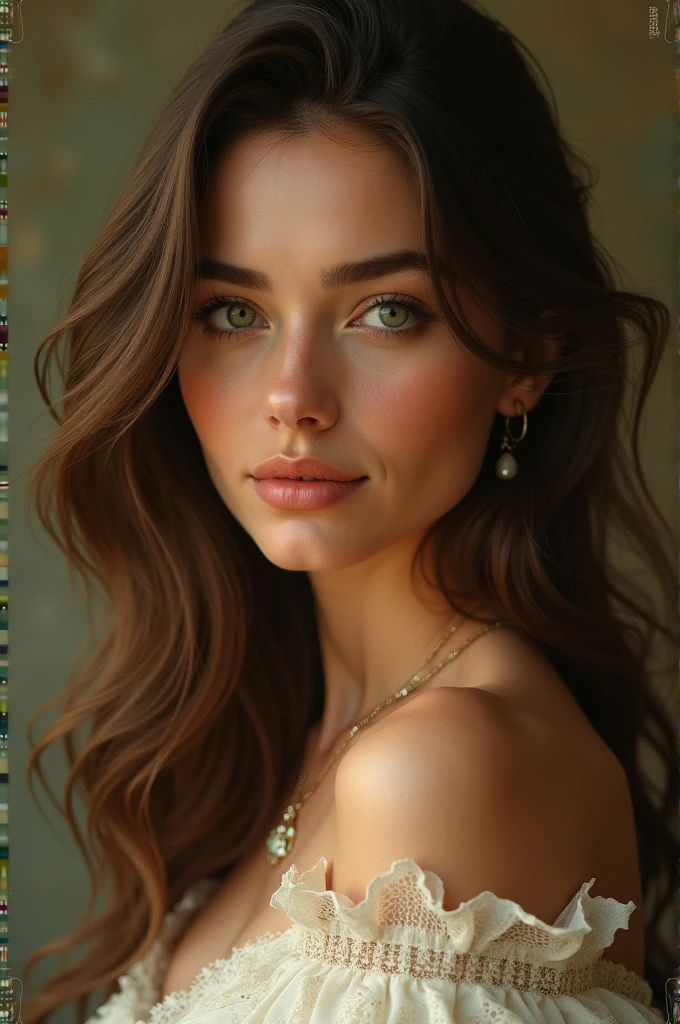 Femme espagnole, 1m60, Brown hair, yeux verts