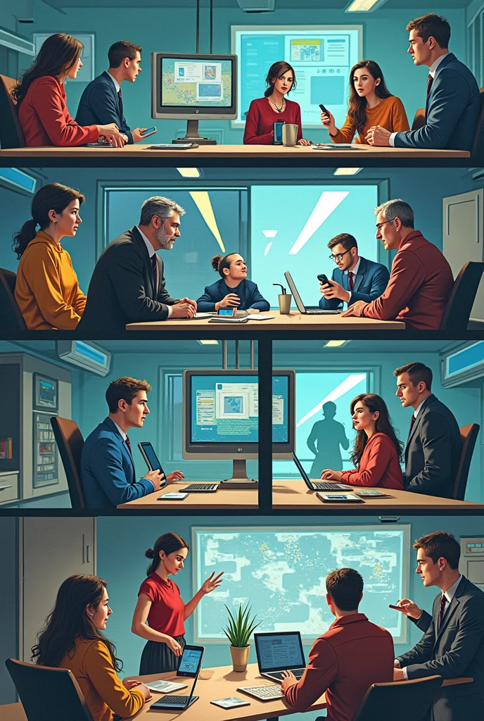 make a story board about how the evolution of media from traditional to new media shaped the values and norms of people and society.