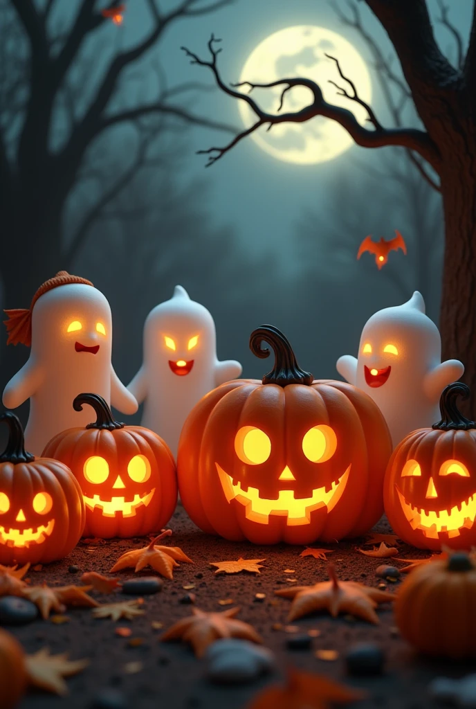 Halloween
Pumpkins and ghost toys