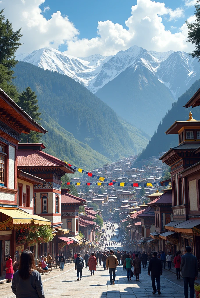 Thimphu city