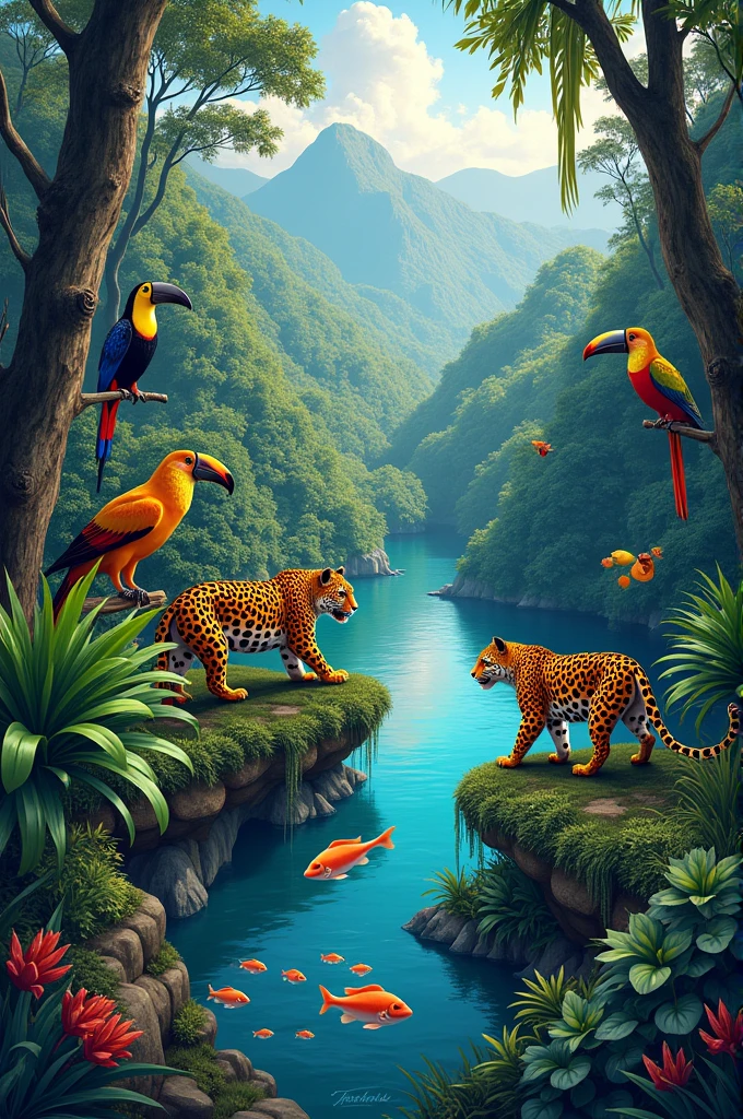 Colombian wildlife