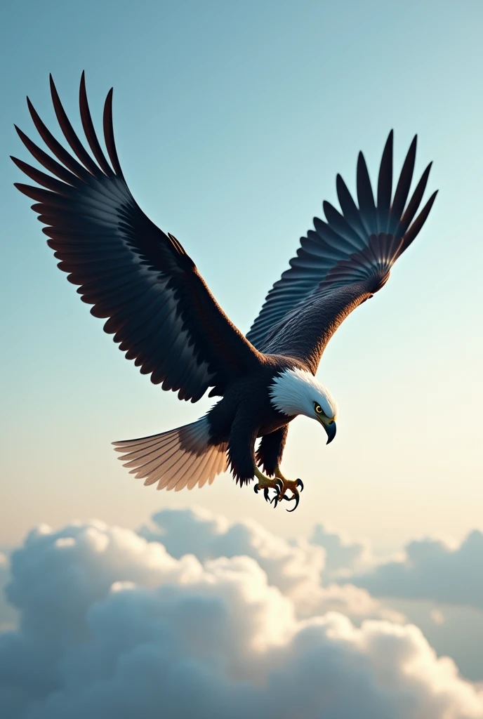Flying eagle logo