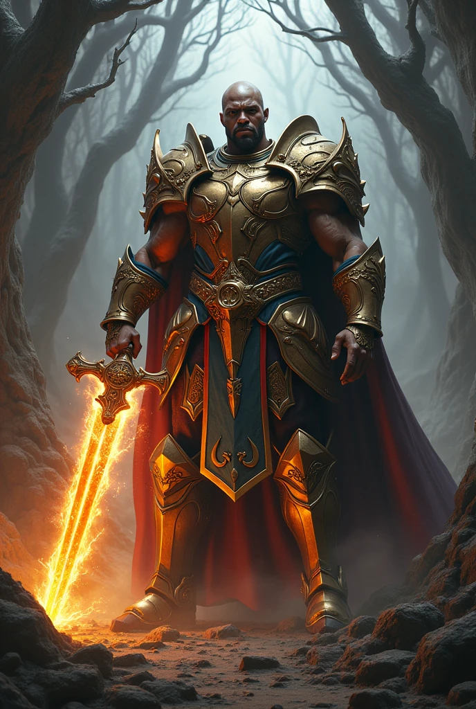 Terry Crews Paladin Dark Fantasy
