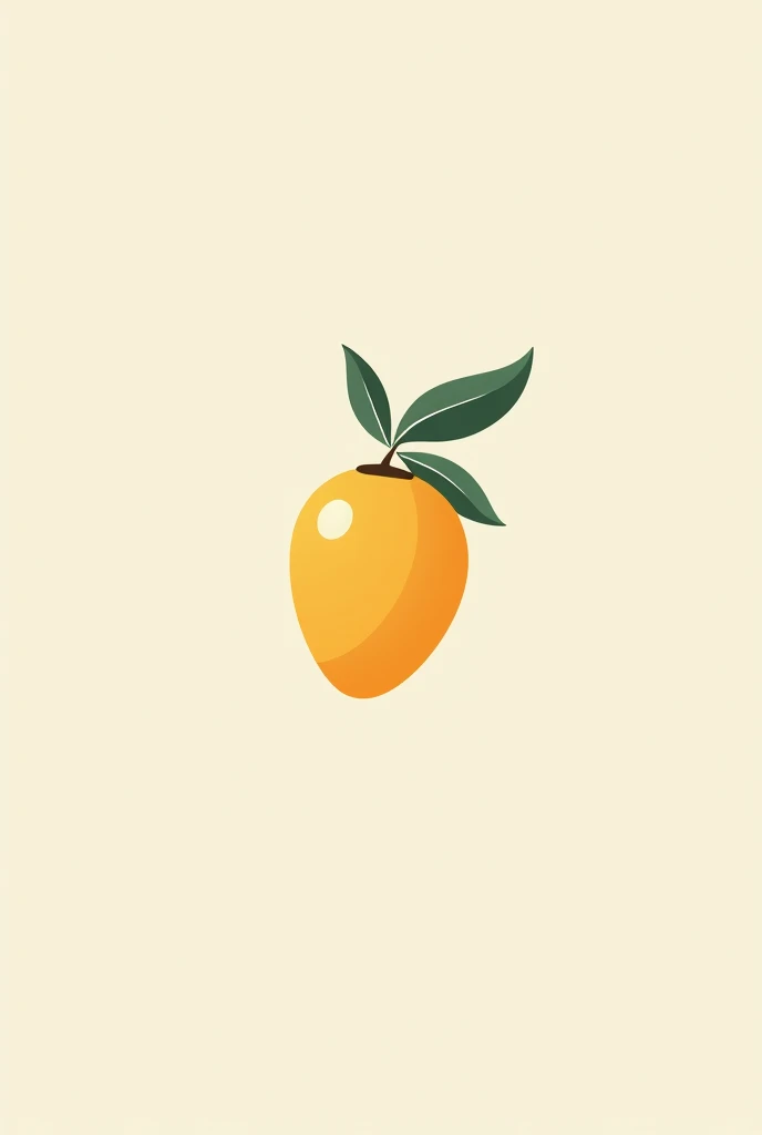 Logo for manggo street simpel minimalist It says "Jl. Mangga"Add a mango tree 