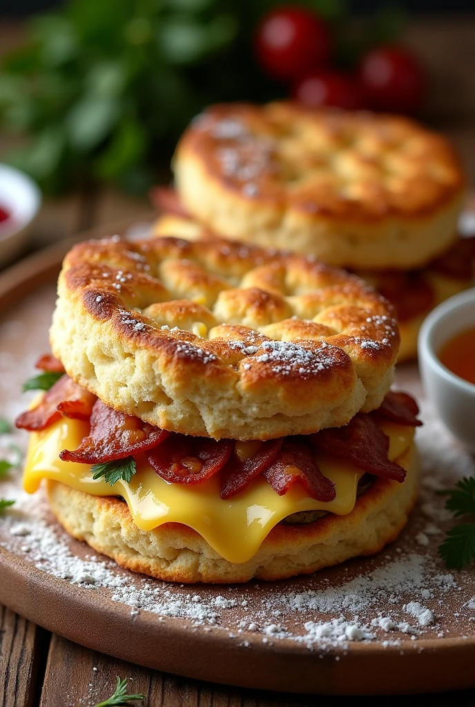 Very stuffed biscuit 
