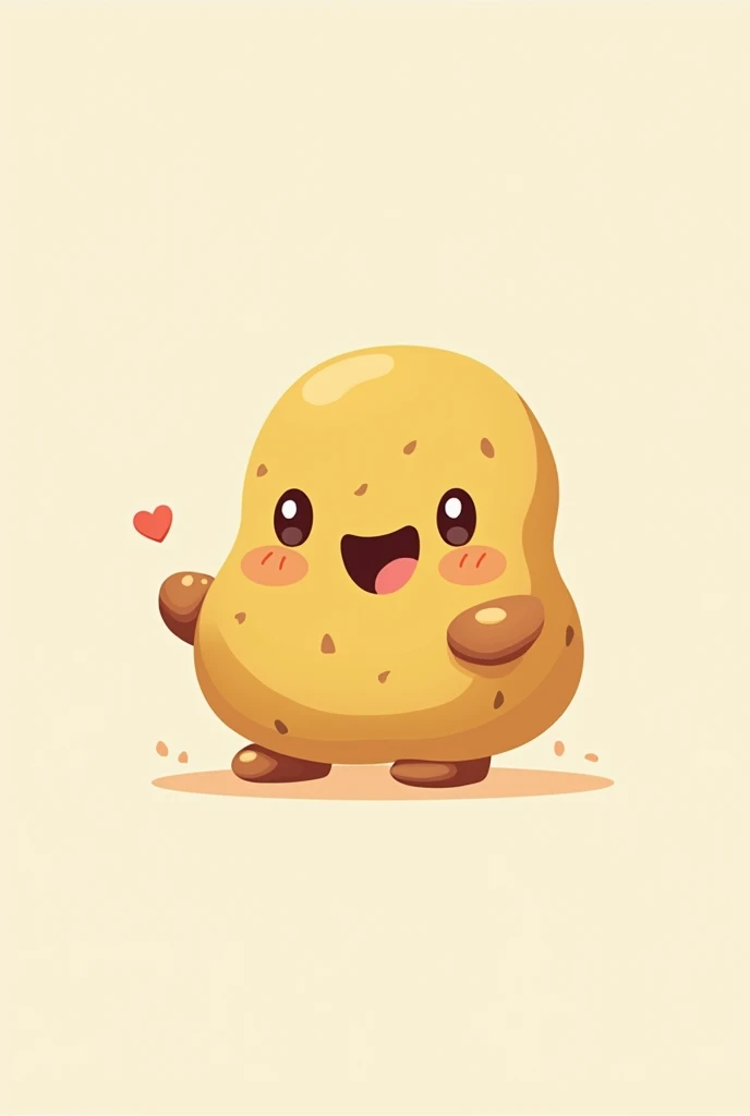 Create a business logo using the text PuffTatoes