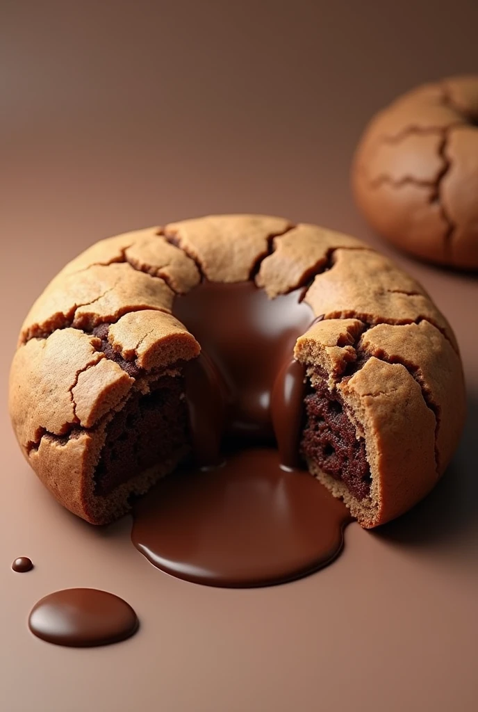 Very chocolate-filled cookie 