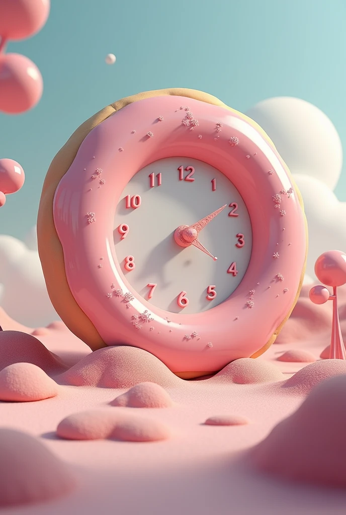 donut hint clock