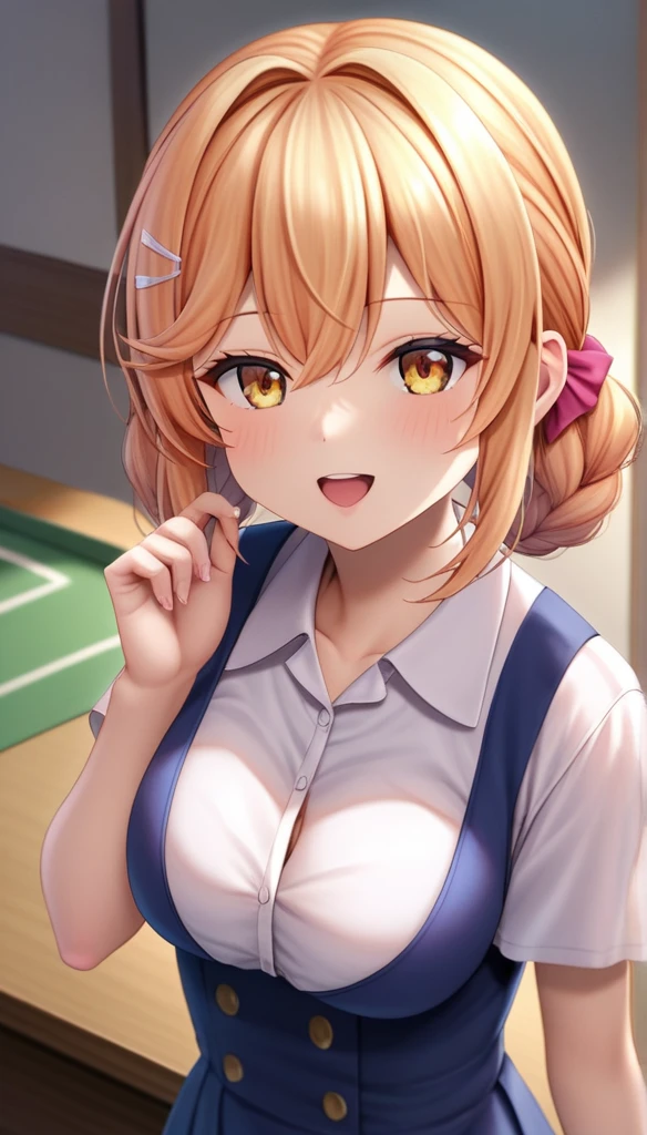 ((Tabletop)), 紫色の髪と紫色の目をしたアニメのgirl,Azur Lane Style、3D Images,紫色の髪と紫色の目をしたアニメのgirl,3D Images、Highly detailed CG Unity 8K wallpapers, [3D Images:1.15],Attractive eyes、[[Detailed eyes、Colorful eyes、Shining Eyes:1.15]],Anime Style 4k, 8K high quality, detailed art, From girl Forefront, Smooth anime CG art, WLOP and Sakimi-chan, The finer details. girl&#39; Forefront, Anime Moe Art Style,  Forefront CG