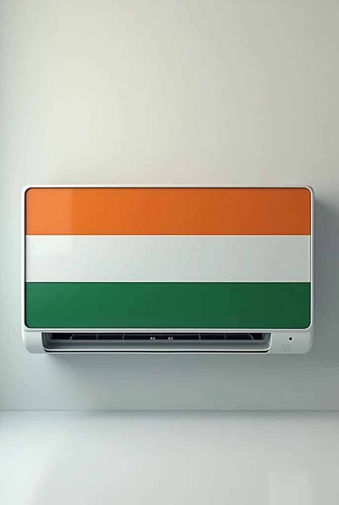 Split AC and indian flag 
