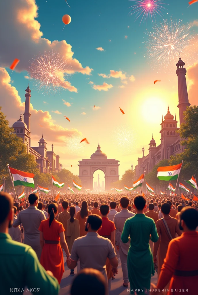 HAPPY 76TH INDEPENDENCE DAY wishes to you all 