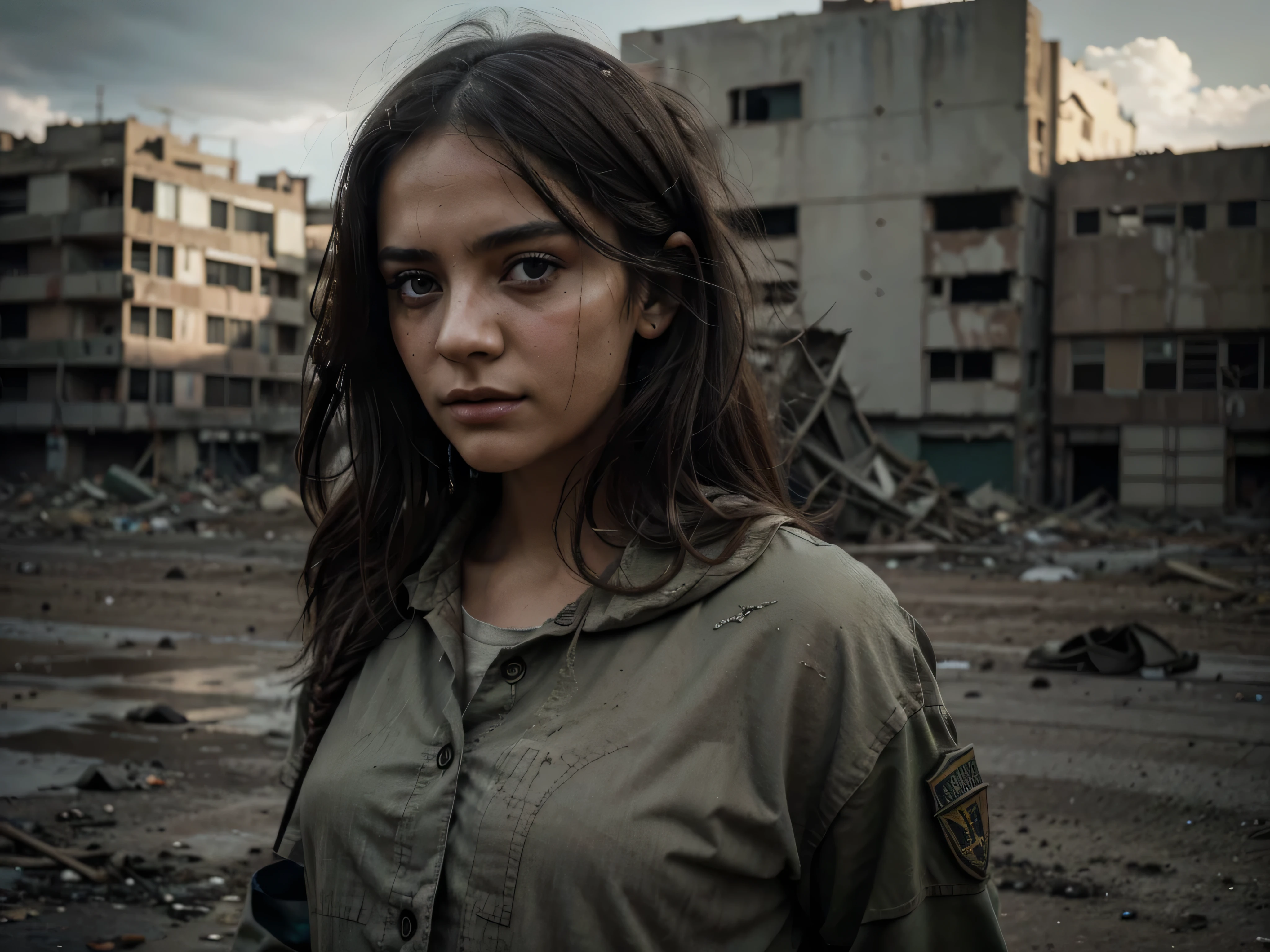 Girls are at risk from war.