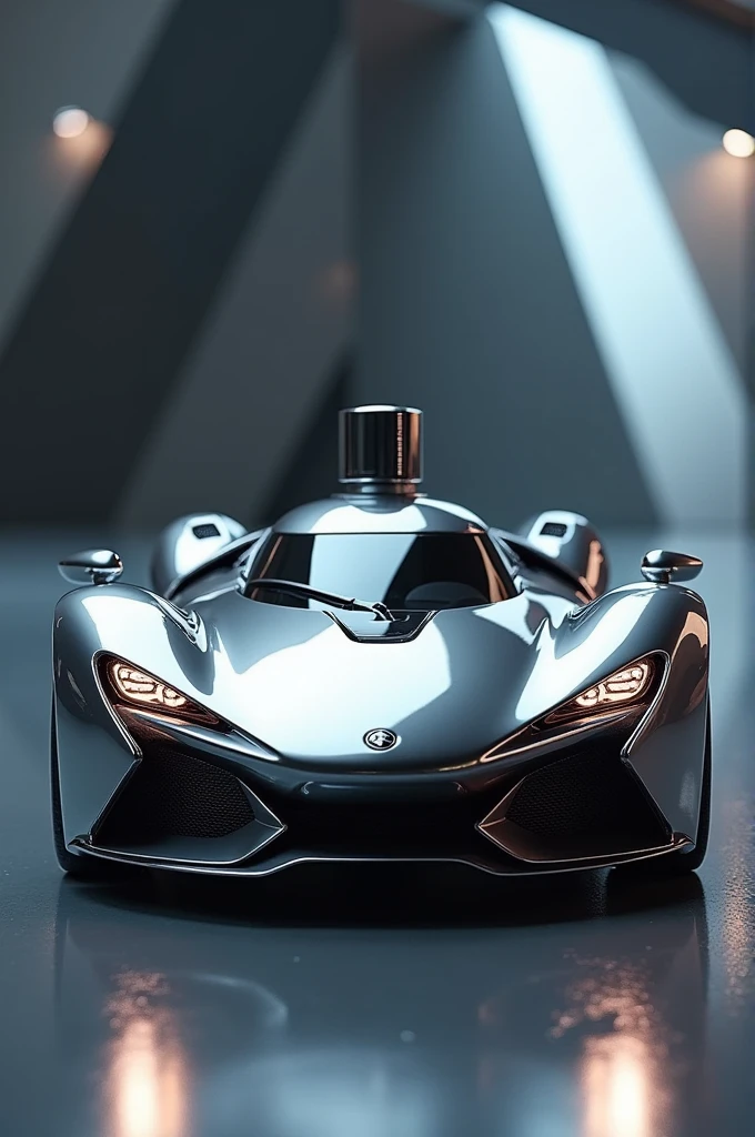 Make a perfume that has a car-shaped bottle.