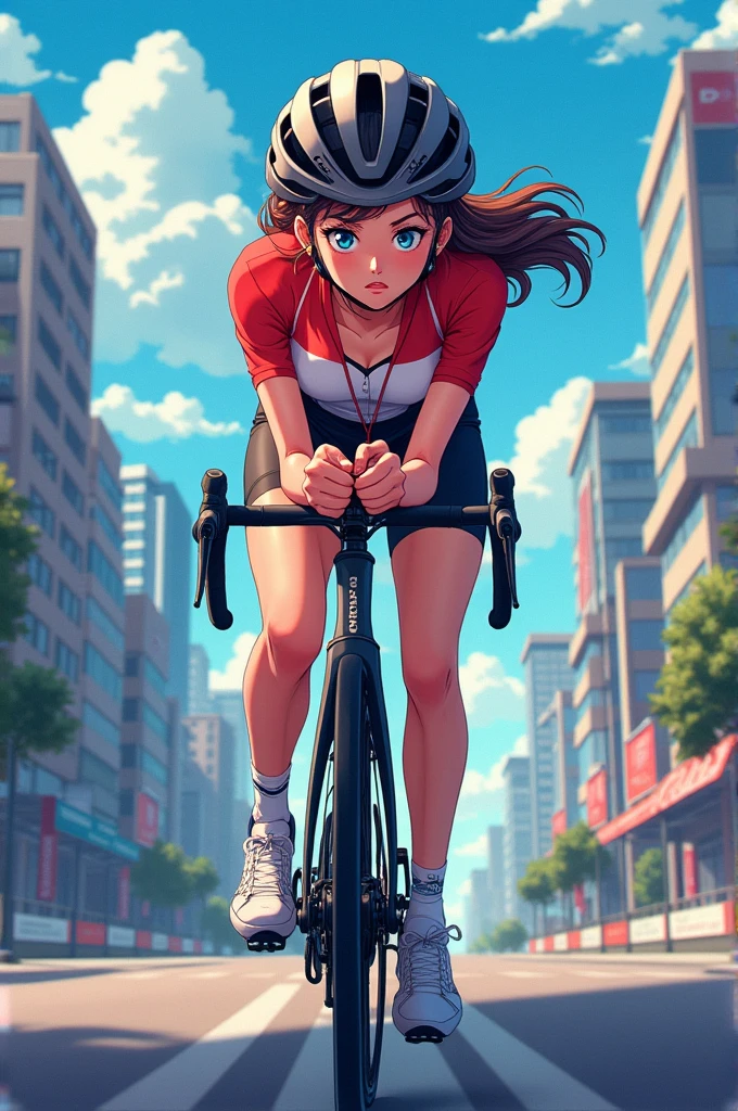 Anime Girl Road bike