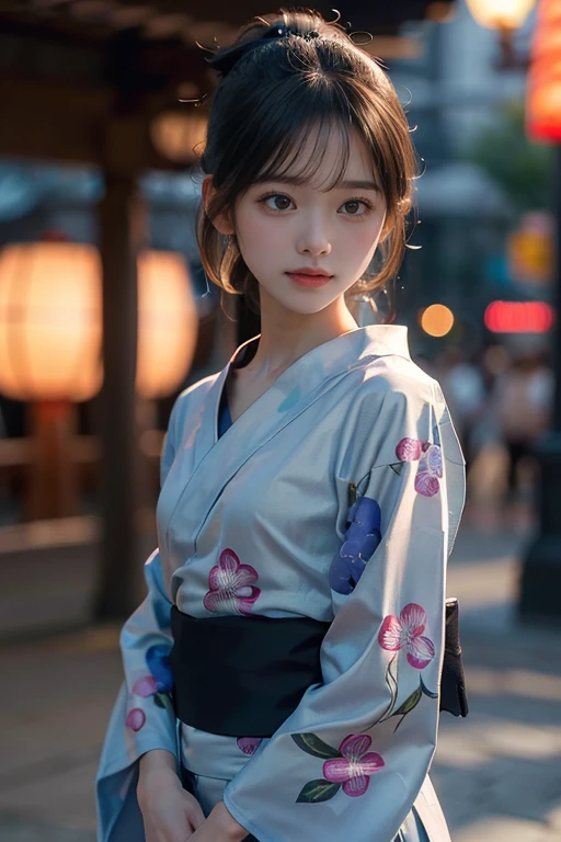 (shot from below:1.2),(1 slim schoolgirl,(yukata),feminine,flat chest,Side_low_ponytail_hair,Side_bangs,BREAK,night time,to start,Summer festival,(embarrassed,happy),BREAK,8k,realistic photo style,Photorealism, photorealistic, hyperrealistic,highest picture quality, high res, best quality,cinematic, intricate details,Ultra Fine details, real light and shadow,tack sharp,shot from movie, professional color grading,sharp focus, film grain,high dynamic range, allure, highest detailed skin texture