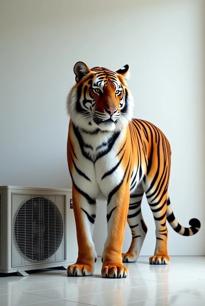 Tiger and Split AC 
