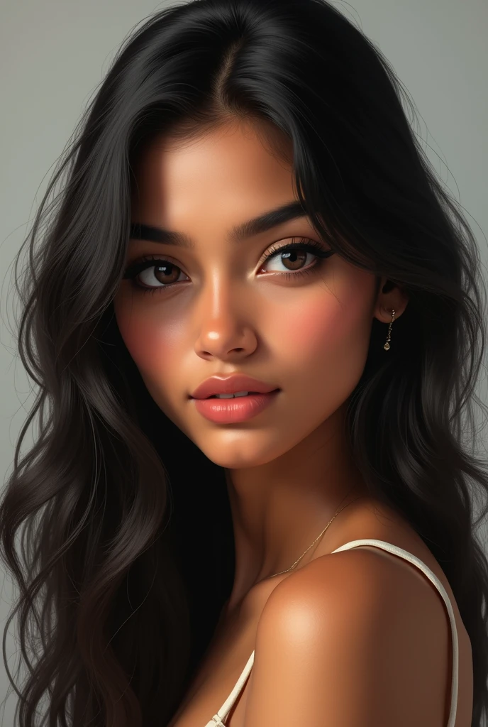 Indian Beautiful girl realistic