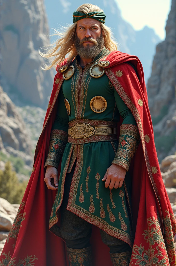 Thor wearing Pakistani flag clothes