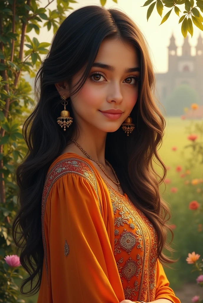 Please generate my picture with a beautiful Pakistani girl