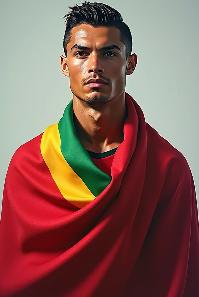 Cristiano ronaldo wearing ogadenia flag