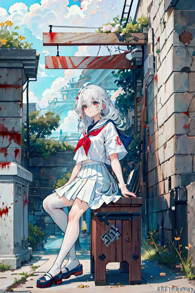 {{Cute anime face}}, (Highest quality),Glitch Art,(Pixel art),grain,a pixel girl,pixel face,pixel body, alone, skirt, null, Sitting, white pantyhose, cloud,Outdoor, neckerchief ,Day, bangs, fence, shirt, Ahoge, rooftop, Long Hair, white pantyhose,white hair,Beautiful Eyes, white skirt, white, twins, blue null,white shirt, View your viewers, Mouth closed,Long Hair, chain-link fence, white skirt, cloudy null, trash can, twins、Pleats,No shoes,A tall building in the distance,都市whole body,Distant cities,(pixel)
Negative Prompt: Low resolution, Anatomically bad, Bad move, article, error, no fingers, extra digits, Fewer digits, Cut out, Worst quality, low quality, Normal quality, jpeg artifacts, sign, watermark, username, Blurred,Bad legs,Easy negative steps: 35, sampler: Daily++ 2S A Crow, CFG scale: 7, seed: 3100734, size: 448×768, model hash: e729bb2a94, model: Furnace 73, Noise reduction strength: 0.52, Clip Skip: 2, ENSD: 31337, version: v1.2.1, Luxury Hire: 1.8, Luxury Hirer: Potential (Nearest)(masterpiece、Highest quality)、Ultra-fine、Anime Style、カオスディーモン女性のwhole body、Warhammer 40K、I held the sword of hell、Blood Red and Brass Power Armor、8K high resolution、Trend Art Station、white色の背景、whole body、