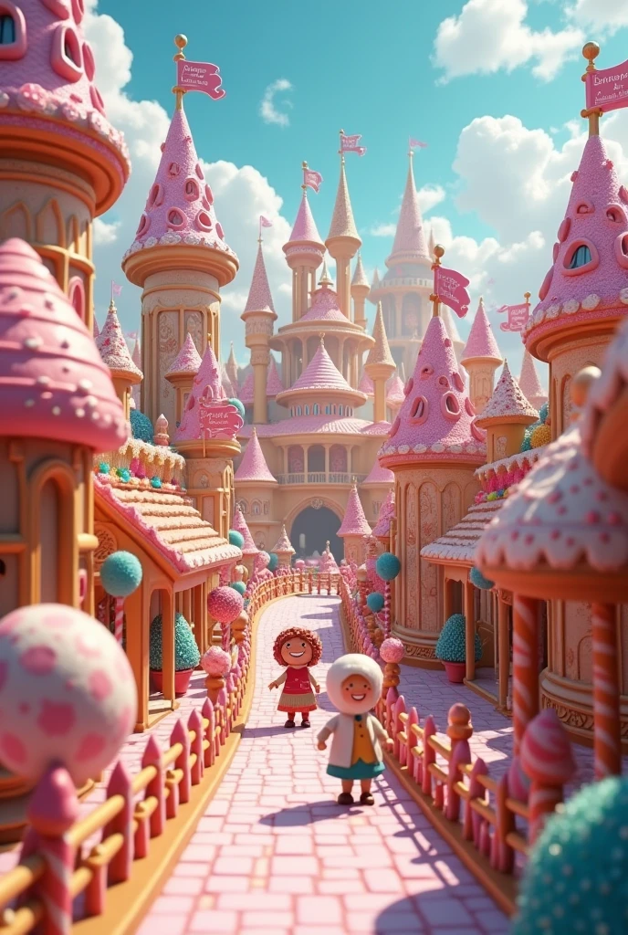 Cookie and Candy Theme Park
