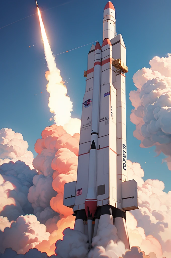 high resolution, NASA rocket launching