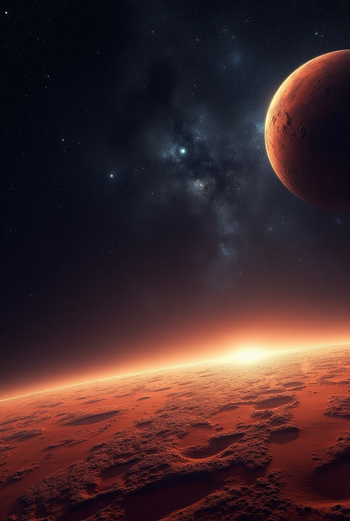 space photos of stars and mars nasa style