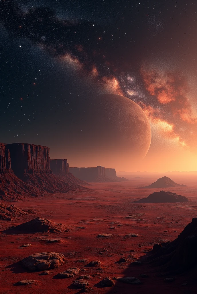 space photos of stars and mars nasa style