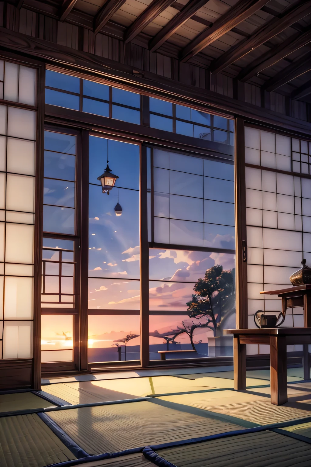 japan room morning window