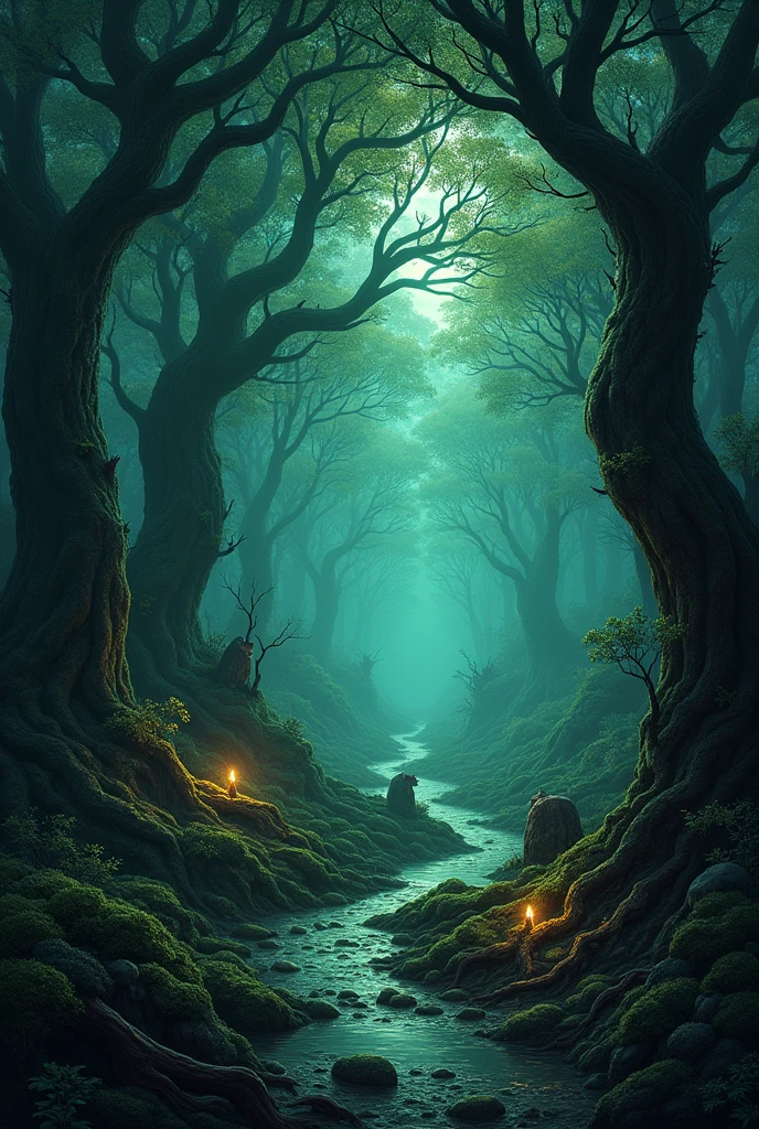 Dark Forest 3e Game Map