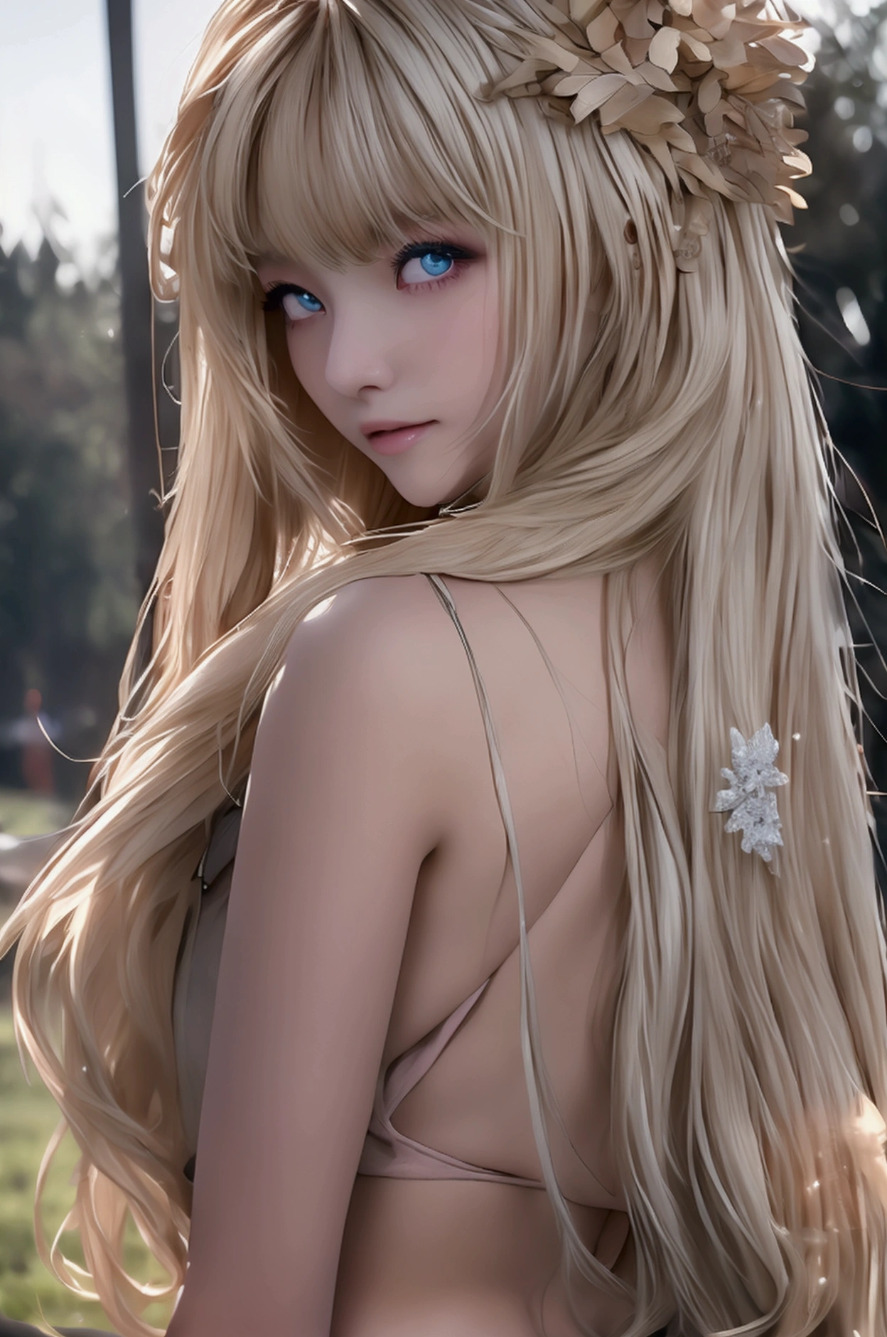 One girl, Abigail Williams \(destiny\), POV, (masterpiece), (highest quality), (Very detailed), so beautiful, figure, Perfect composition, Moisturized Skin, Intricate details, Mysterious, Fantasy,Completely naked,Cum on face,Translucent semen,Sex,Cowgirl,Pussy,Panting,penis
