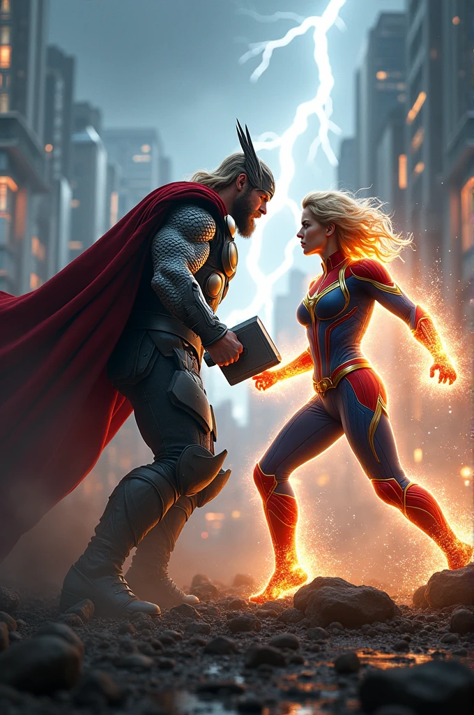 Thor fucking ms Marvel