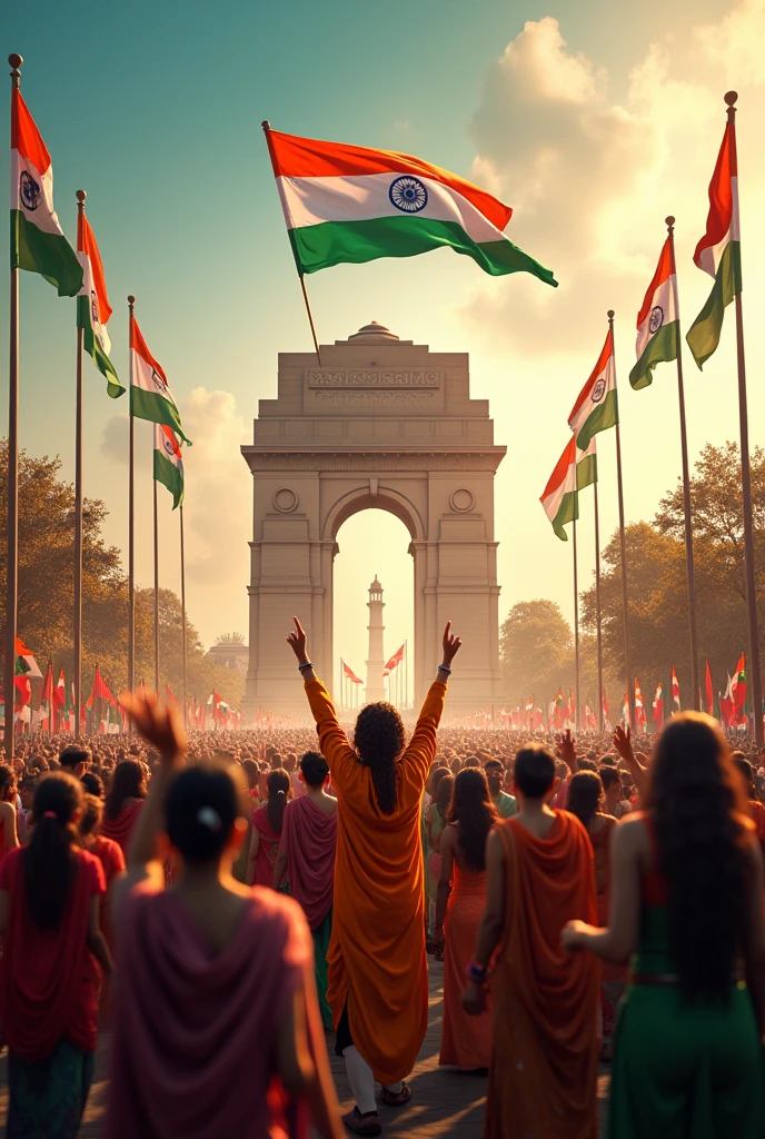 Independence day celebration of india