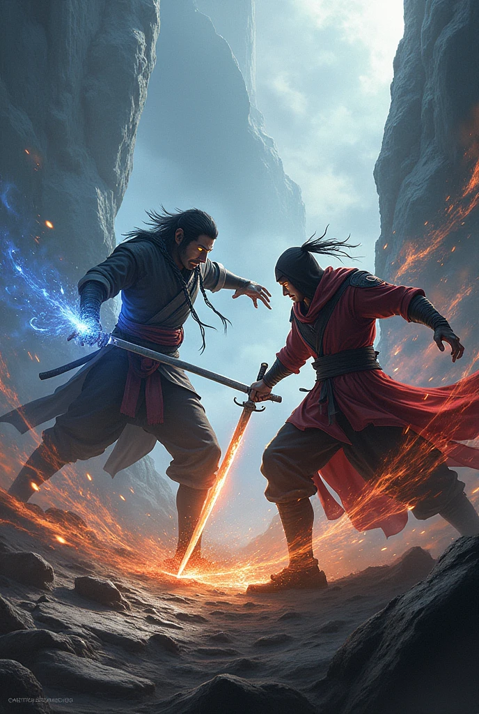 Gojo fighting against Gabmaru