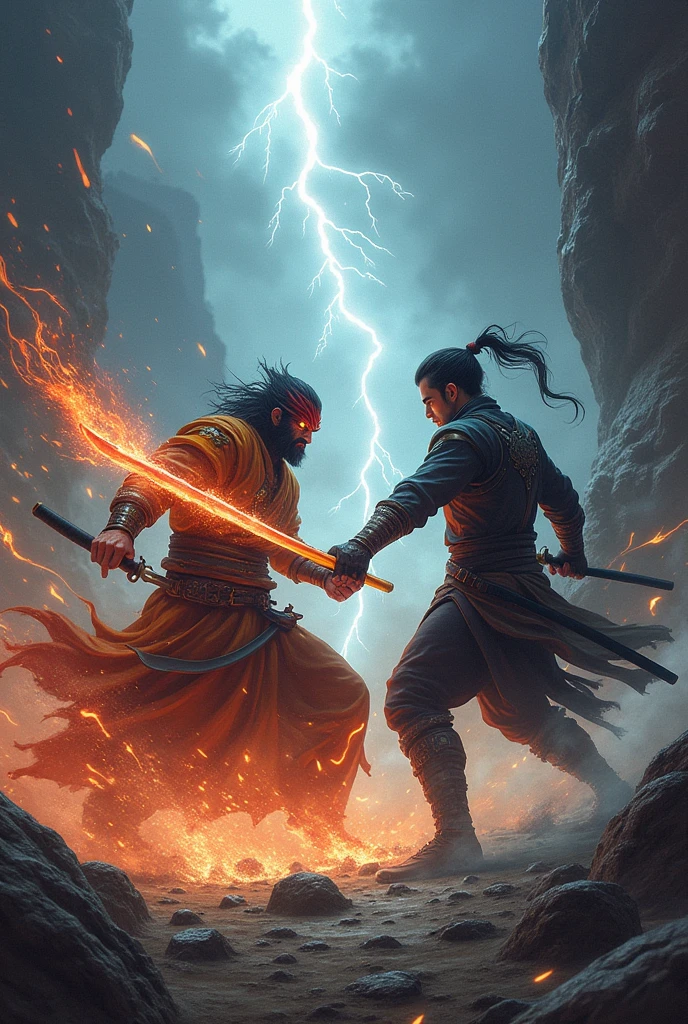 Gojo fighting against Gabmaru