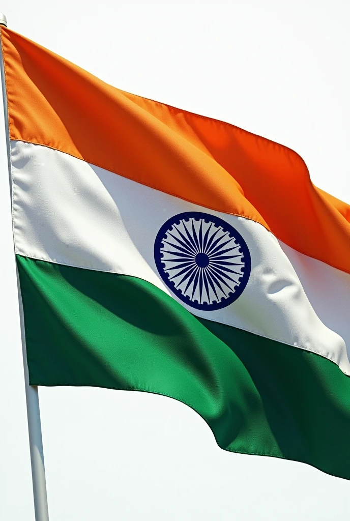 A textured made Indian flag background, ultra hd, clean, minimal.