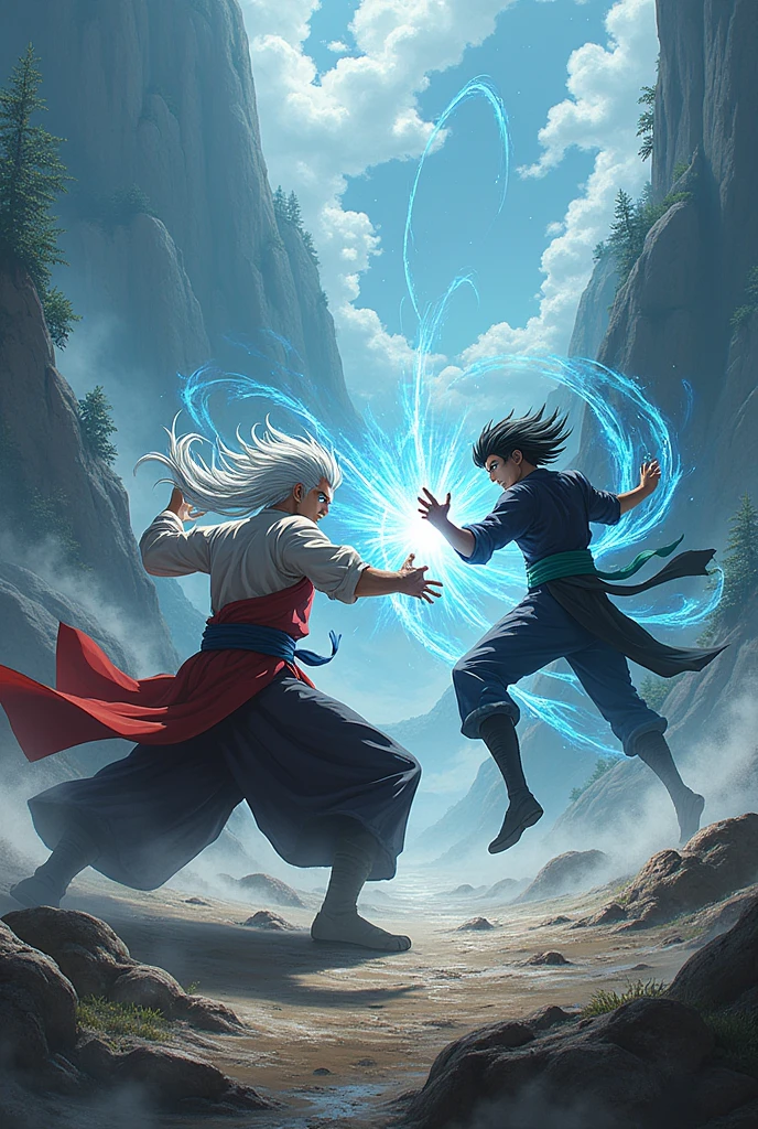 Gojo from Jujutsu Kaisen vs. Gabimaru from Hell's Paradise