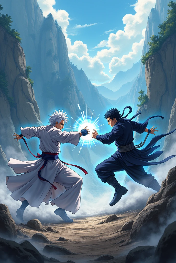 Gojo from Jujutsu Kaisen vs. Gabimaru from Hell's Paradise