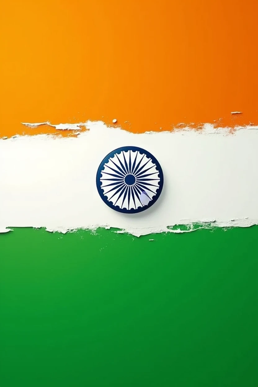 A background of Indian flag colour, ultra hd, clean, minimal. Texture, 